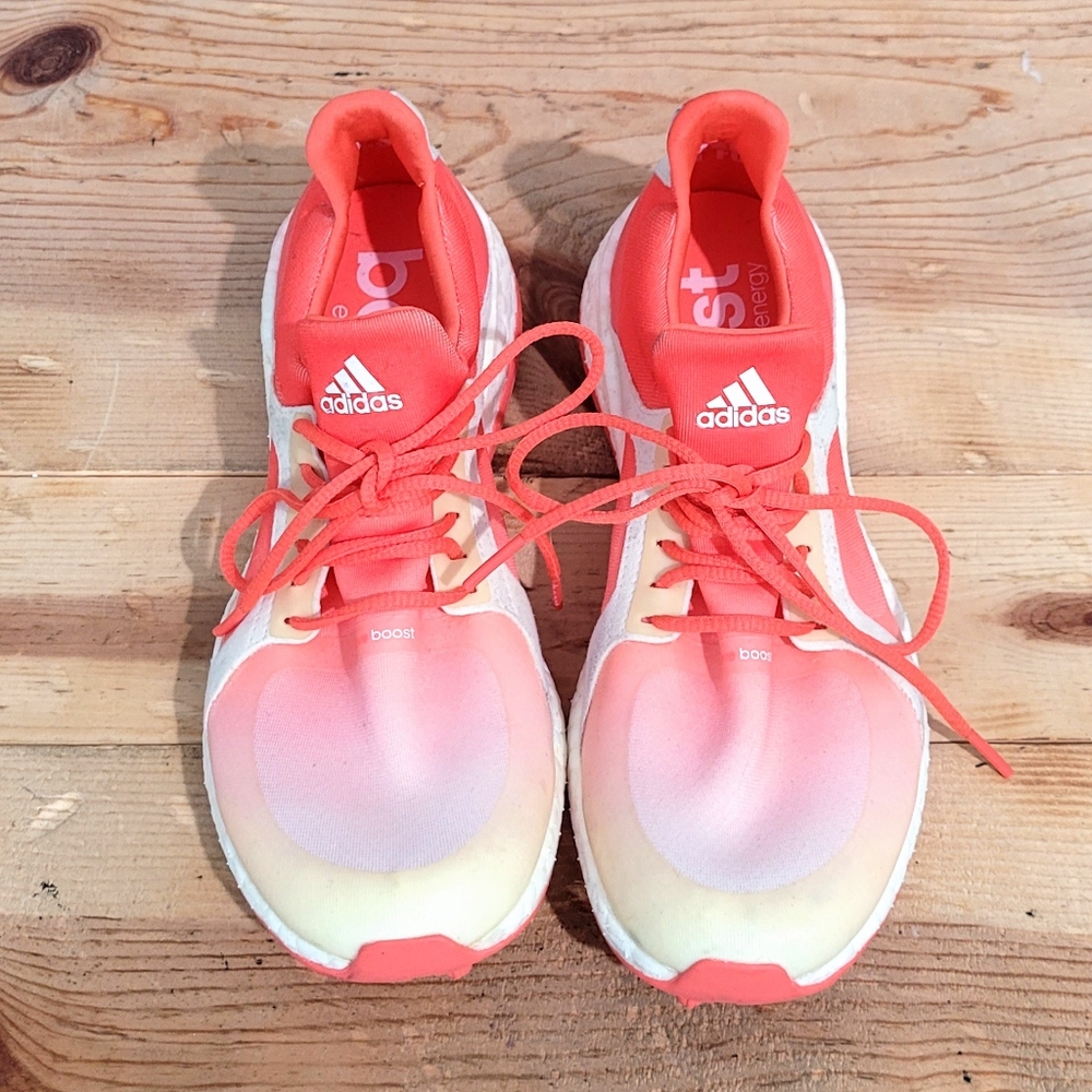 Adidas Climacross BOOST Golf Shoes Women's Orange White F33542 Size 7 - Picture 4 of 11